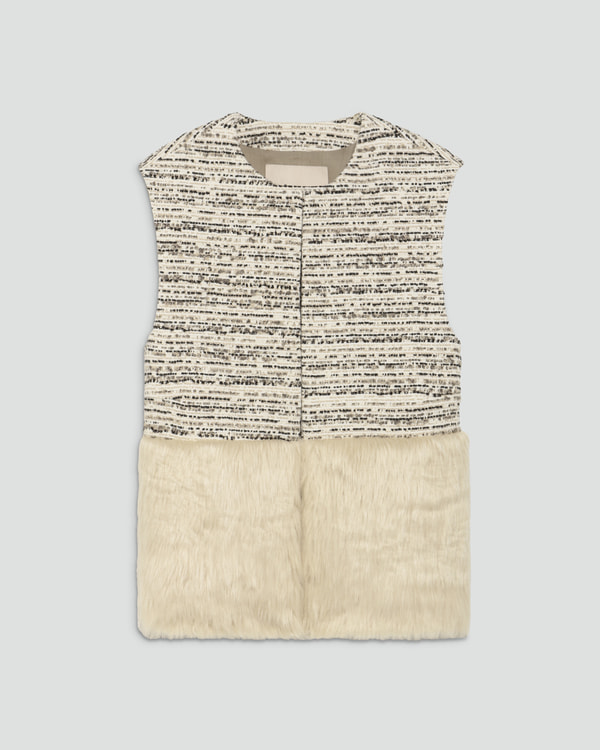 【Theory】Oak Shearling Liana Vest 【Theory】Oak Shearling Liana Vest