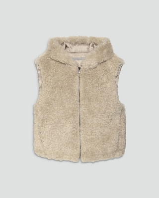 Blith Faux Shearling Rodan Vest | Theory luxe[セオリーリュクス