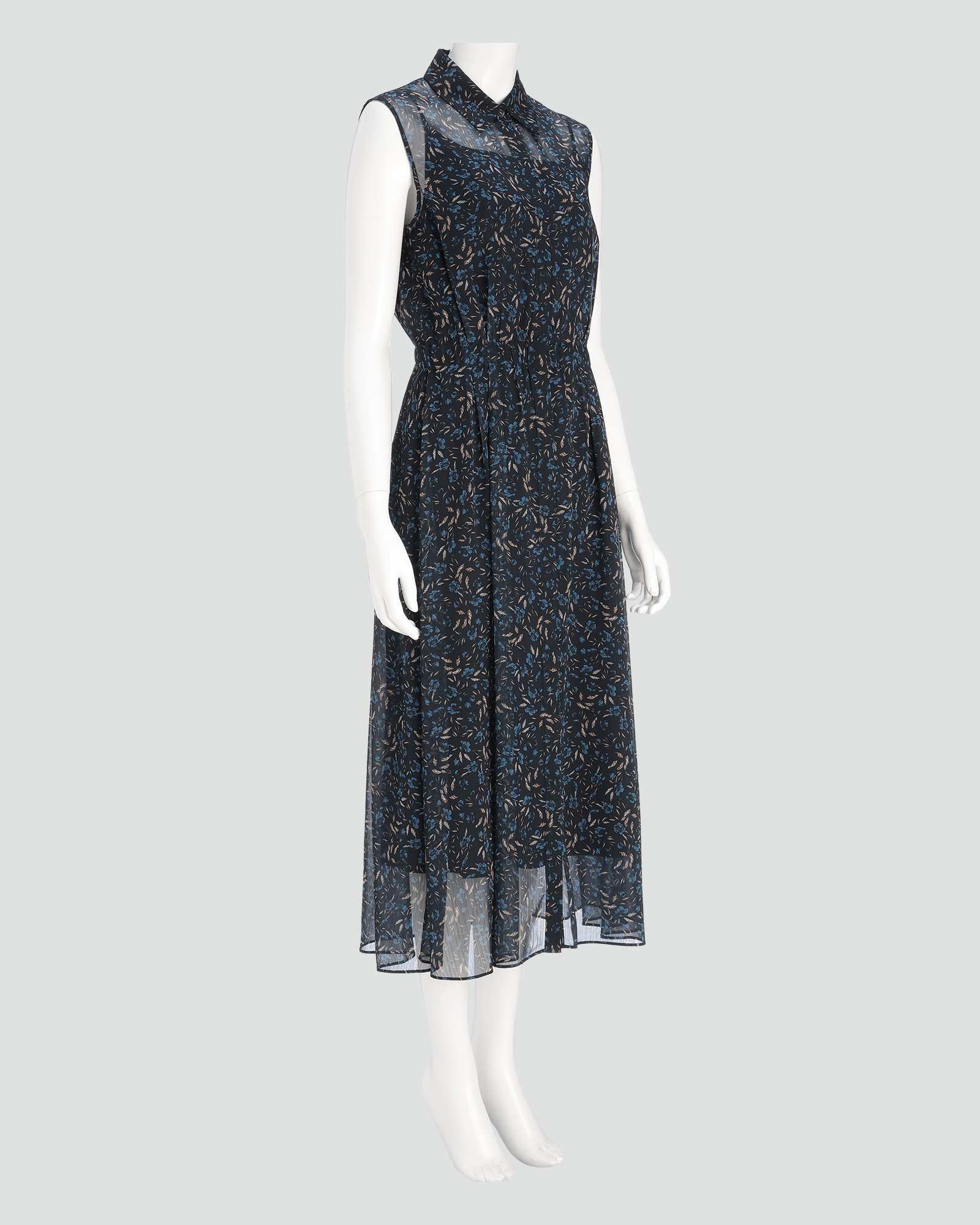 Inked Floral Prt Elly Dress | Theory luxe[セオリーリュクス
