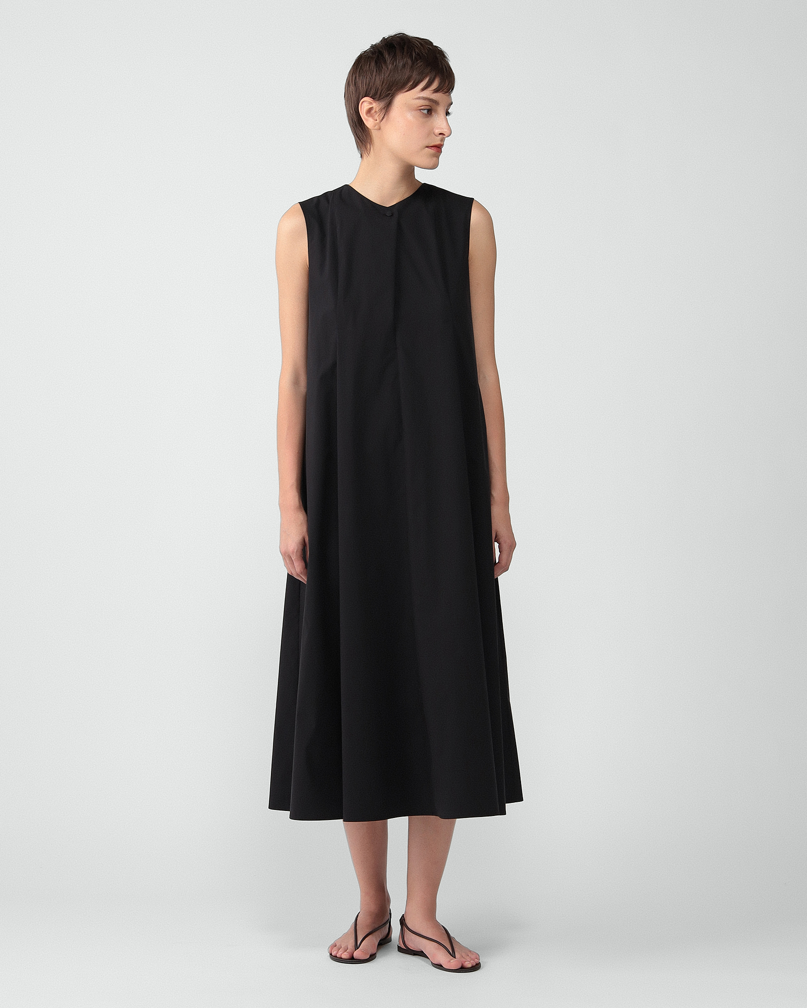 Tech Poplin Norah Dress | Theory luxe[セオリーリュクス]公式通販サイト