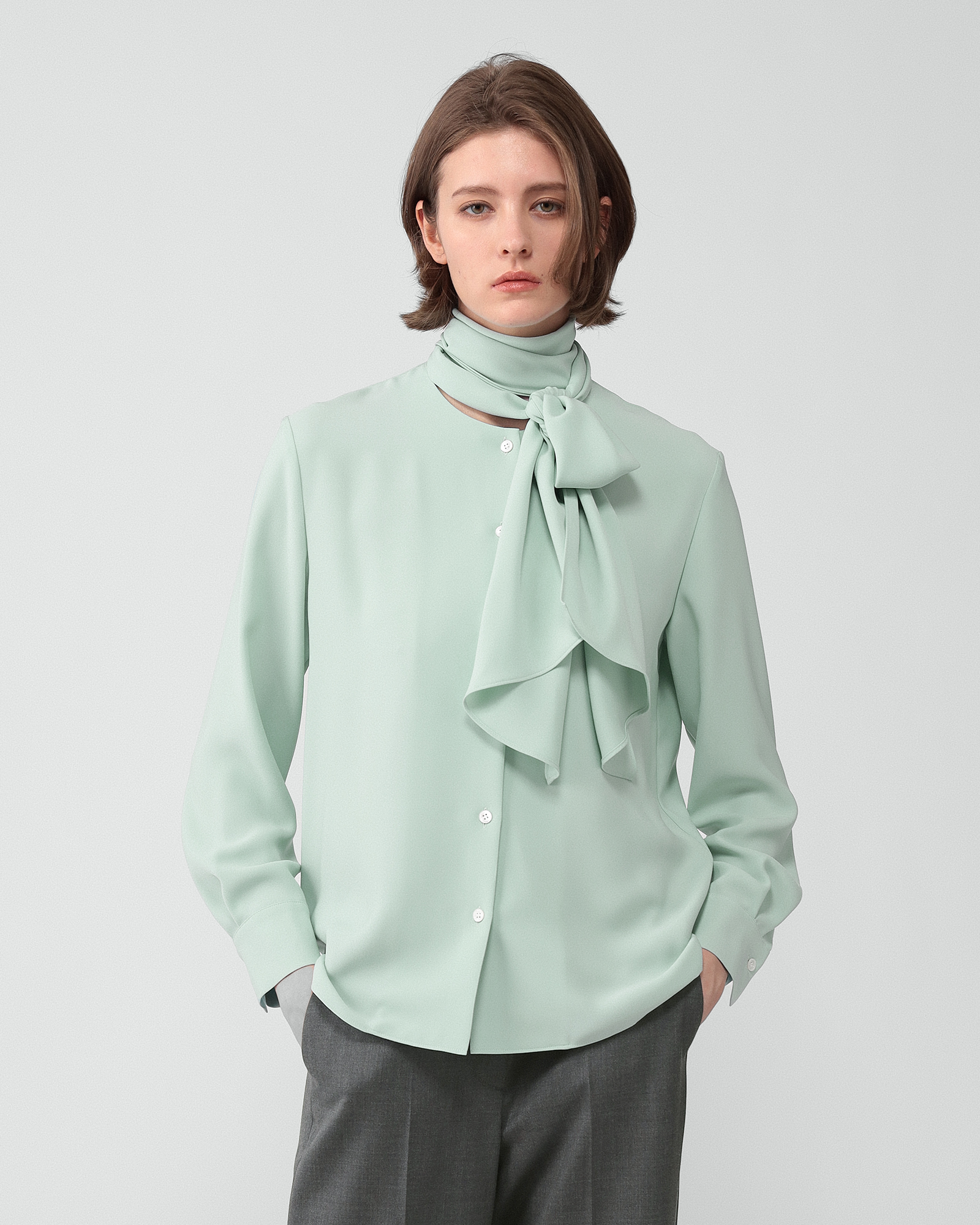 【タグ付き新品】theoryluxe Marvine Saylie Blouse Marvine Saylie Blouse | Theory luxe[セオリーリュクス]公式