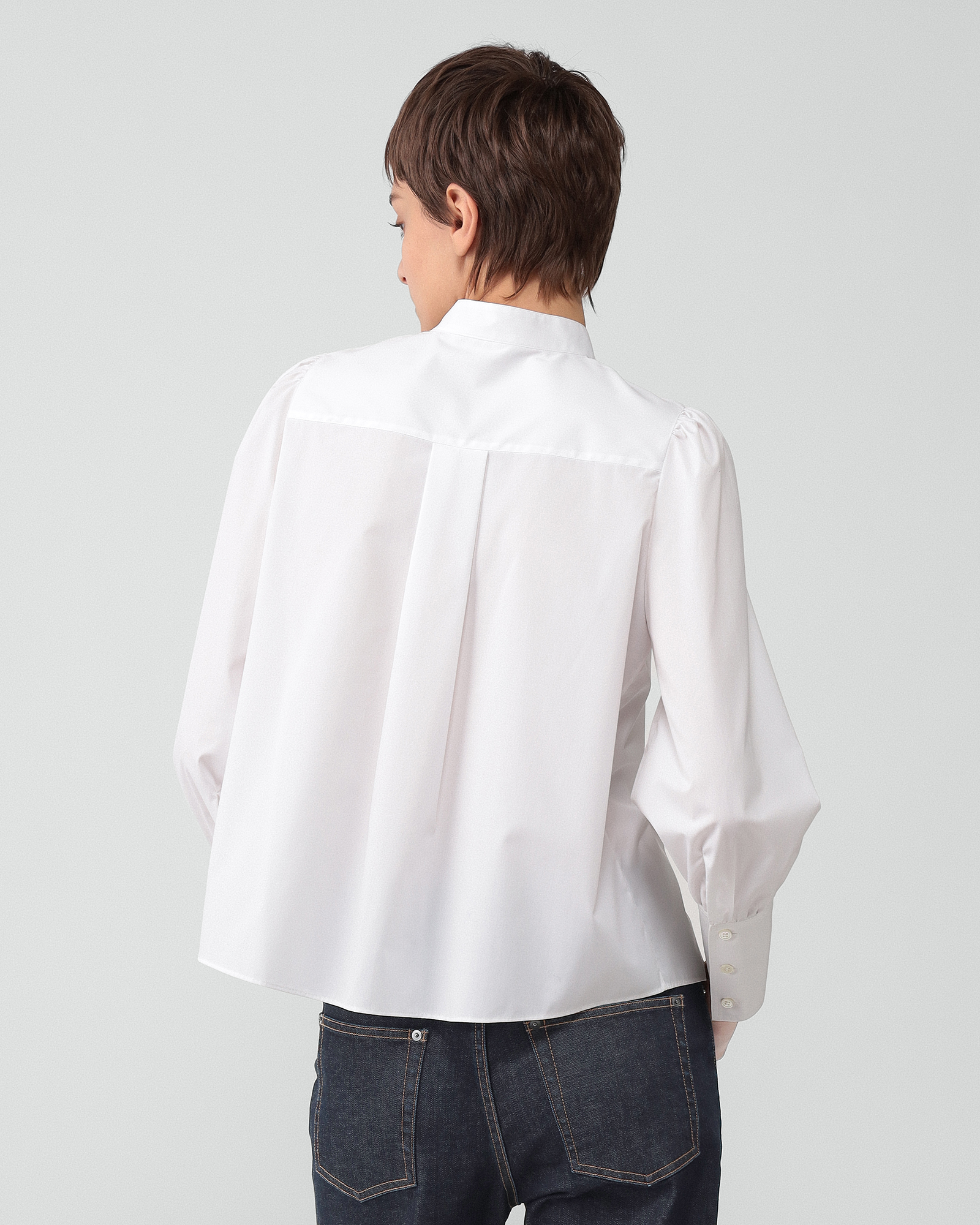 Luxe Cotton Olize Shirt | Theory luxe[セオリーリュクス]公式通販サイト