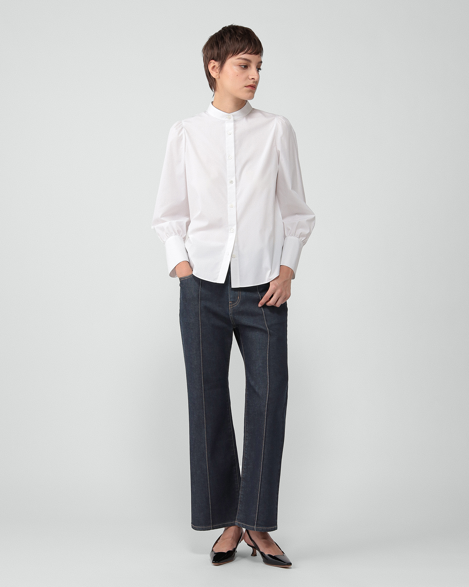 Luxe Cotton Olize Shirt | Theory luxe[セオリーリュクス]公式通販サイト