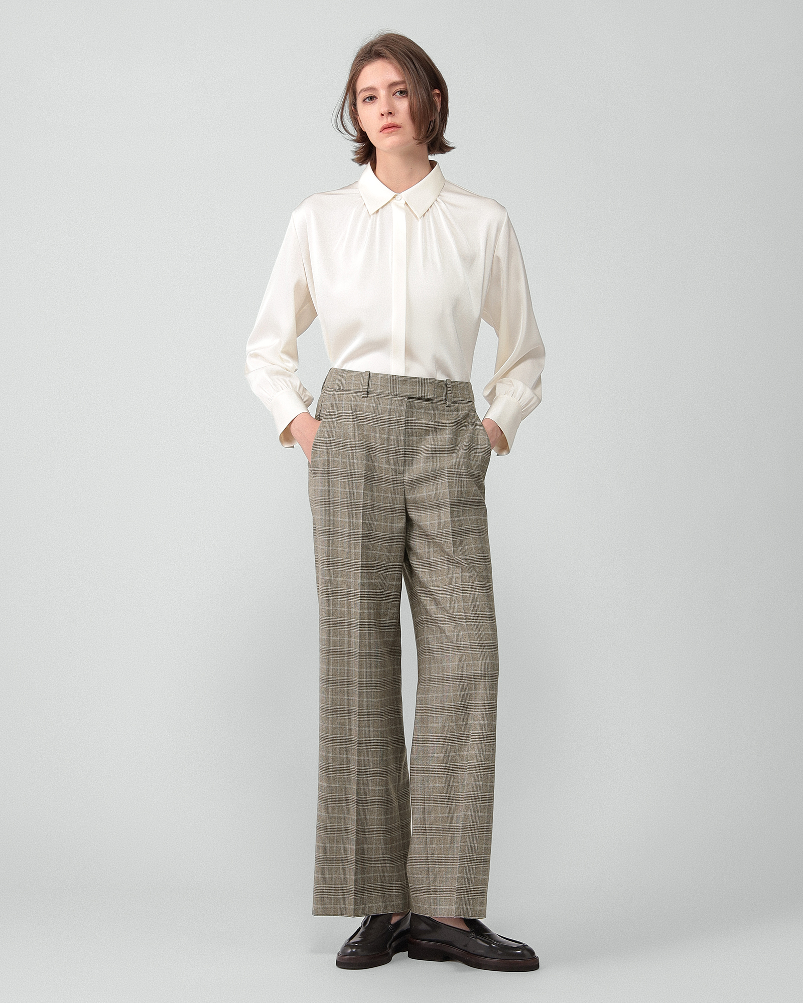 Dyon Satin Evis Blouse | Theory luxe[セオリーリュクス]公式
