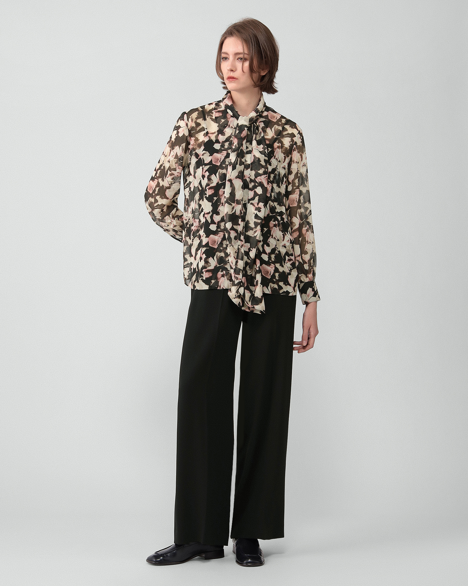 theory luxe セオリーリュクス STRETCH DOUBLE CAROL パンツ