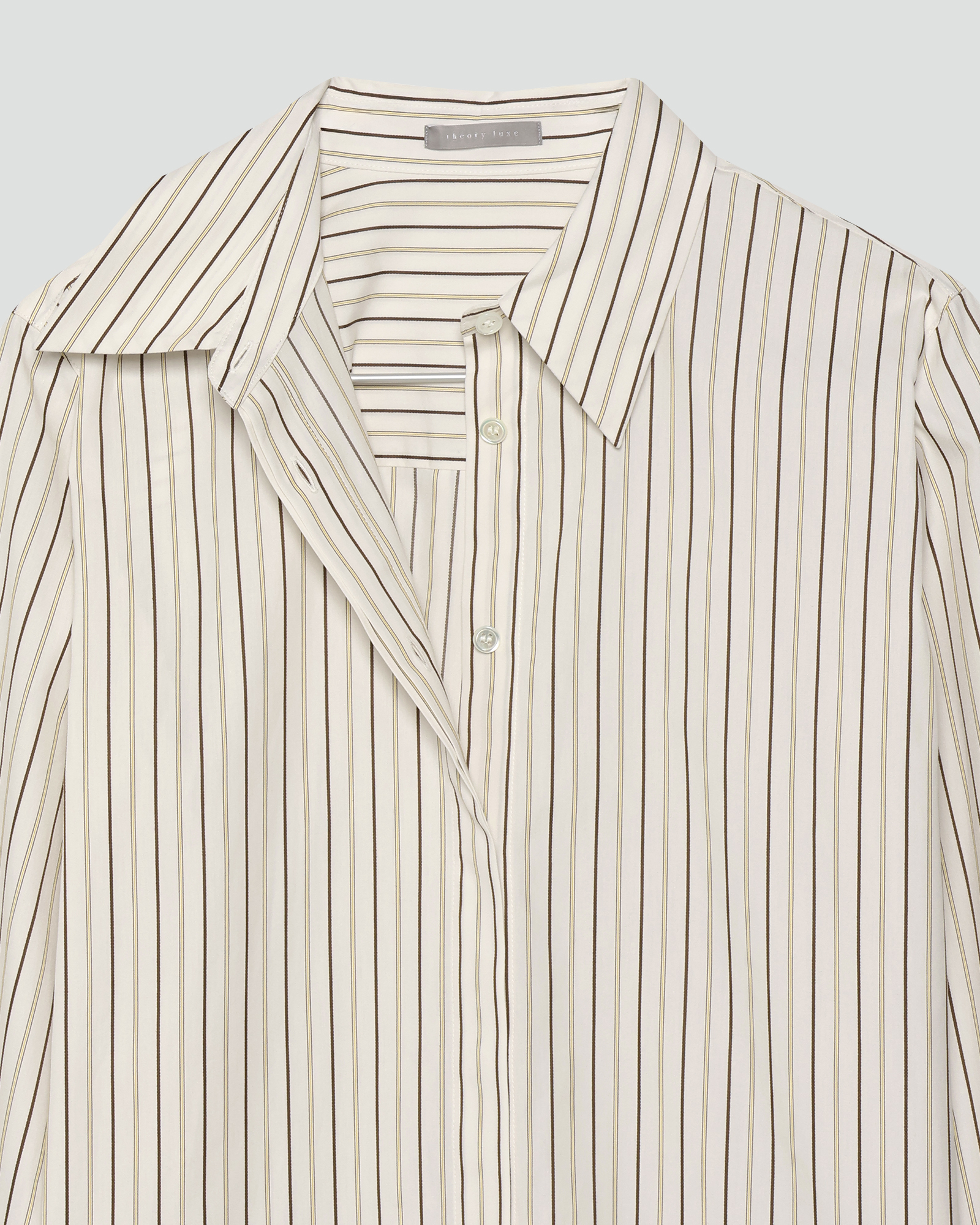 theory luxe ストライプシャツ theory luxe（セオリーリュクス） theory luxe 24AW DOUBLE STRIPE