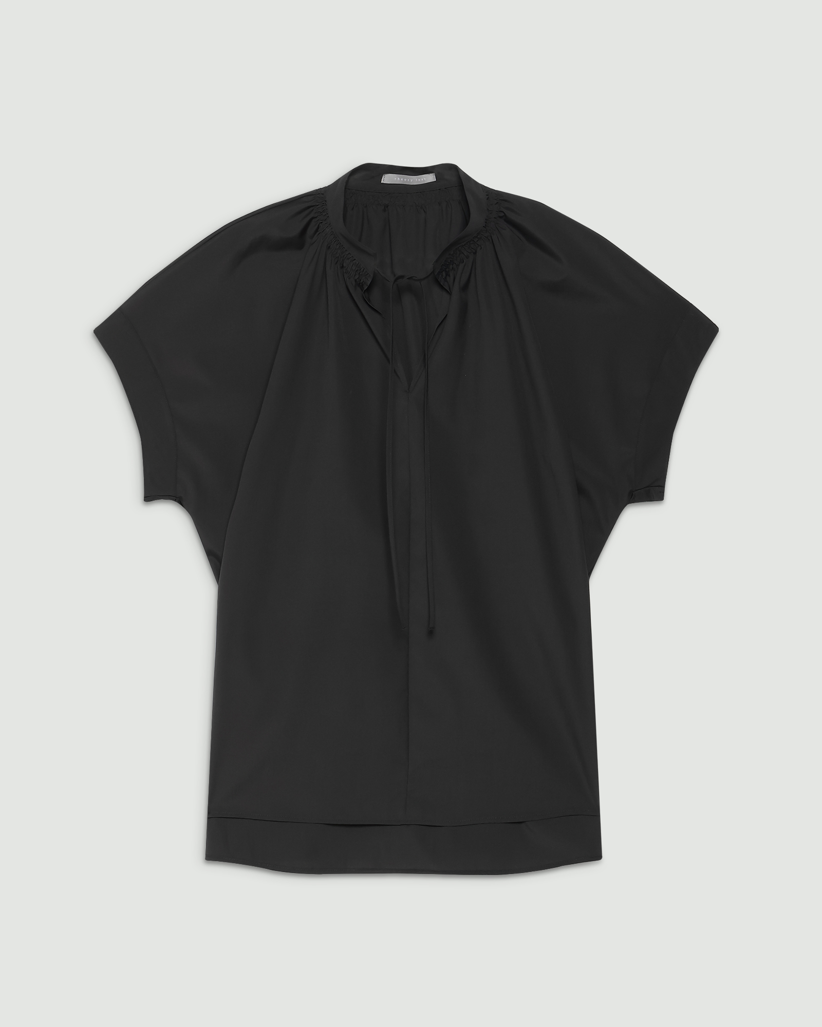 Theory セオリーリュクス　リネン　ブルゾン　ブラック　美品 セオリーリュクス Theory luxe ブルゾン CRISP LINEN KATIA （ブラック