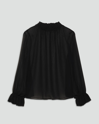 【新品未使用】theory luxe スモール　サイズ32 ブラウス　ブラック セオリーリュクス(Theory luxe)公式通販 レディースファッション