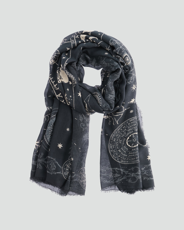【Theory】Faliero Sarti Astrology Scarf 【Theory】Faliero Sarti Astrology Scarf