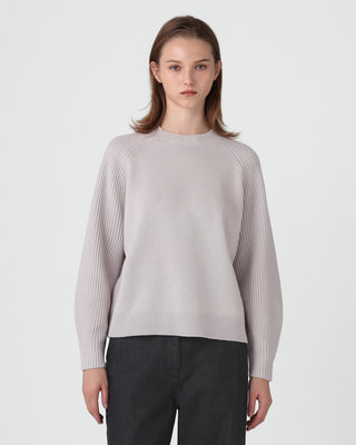 【新品未使用】セオリーリュクス　ニット　　グレー 一部限定カラー Morbi Hunter Sweater | Theory luxe[セオリーリュクス