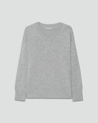 売約済み セオリーリュクス ウォッシャブル Vネック プルオーバー 長袖