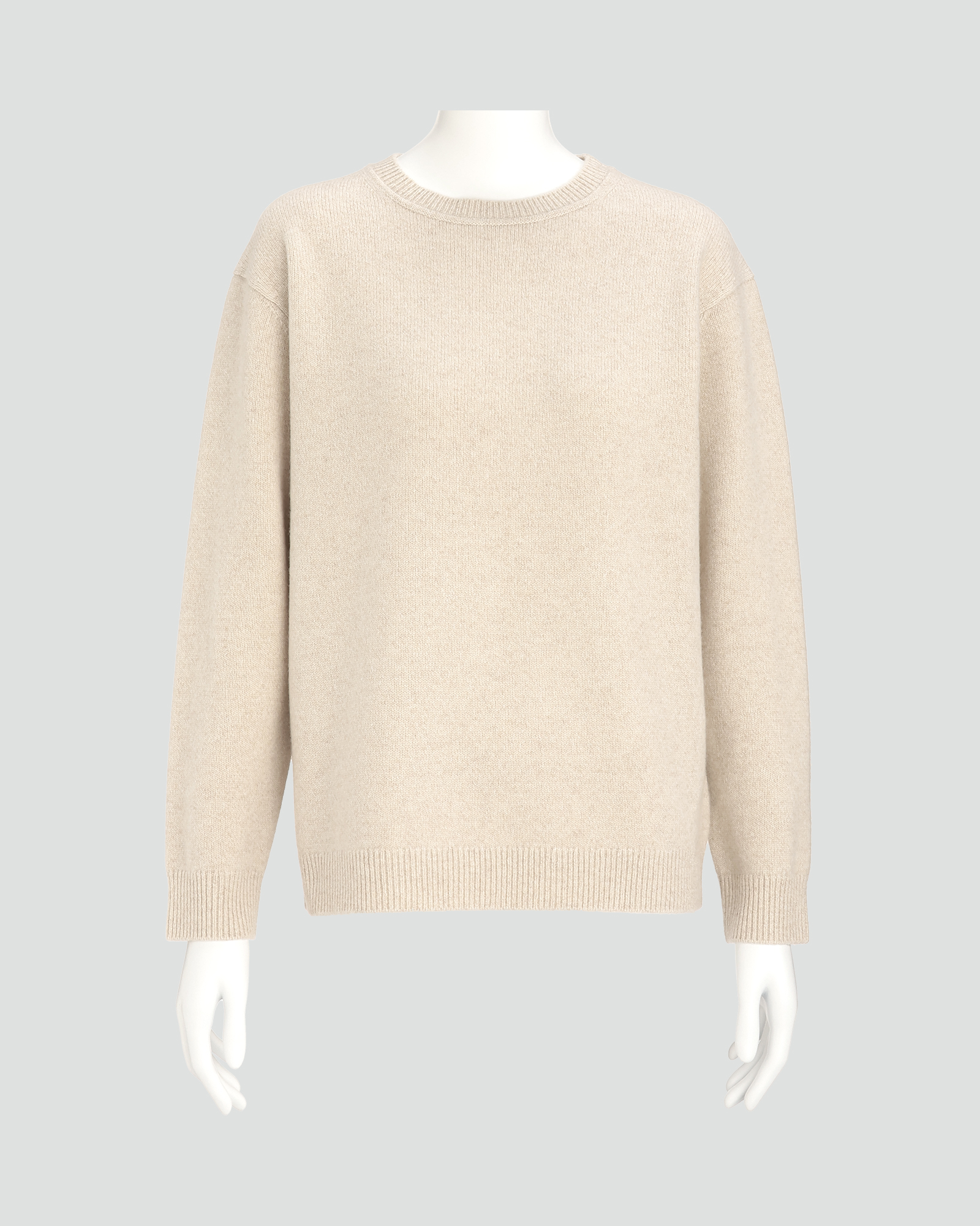Theory luxe セオリーリュクス　カシミヤ混ニット　ライトベージュ KNIT WEAR LIBRARY | Theory luxe[セオリーリュクス]公式通販サイト