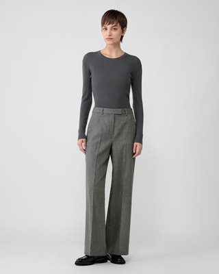 セオリーリュクスニット　Lawrence Ivey Sweater38 グレー セオリーリュクス(Theory luxe)公式通販 レディースファッション