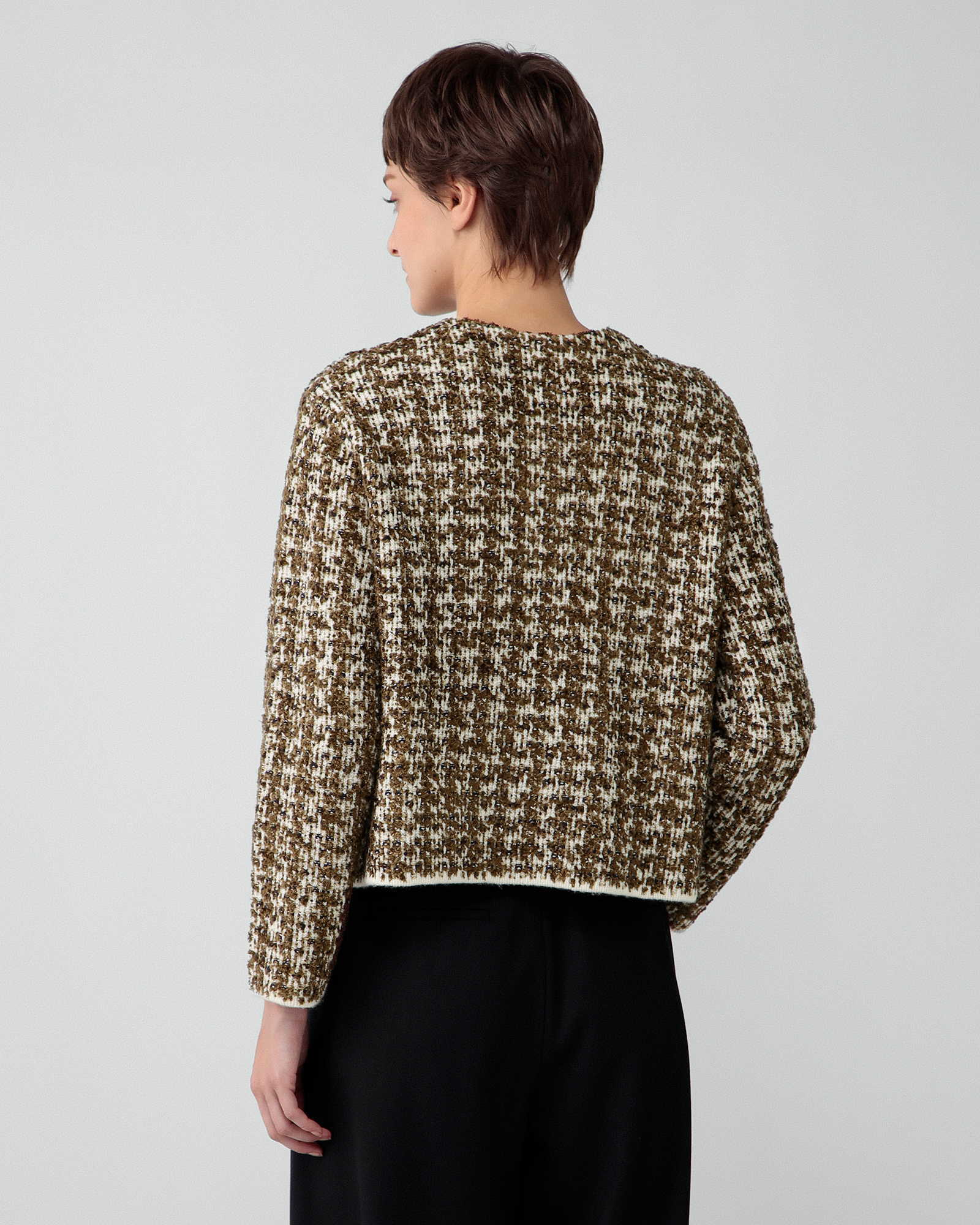 【定価4.6万】セオリーリュクス 24FW カーディガン Tweedy Lira 定価4.6万】セオリーリュクス 24FW カーディガン Tweedy Lira