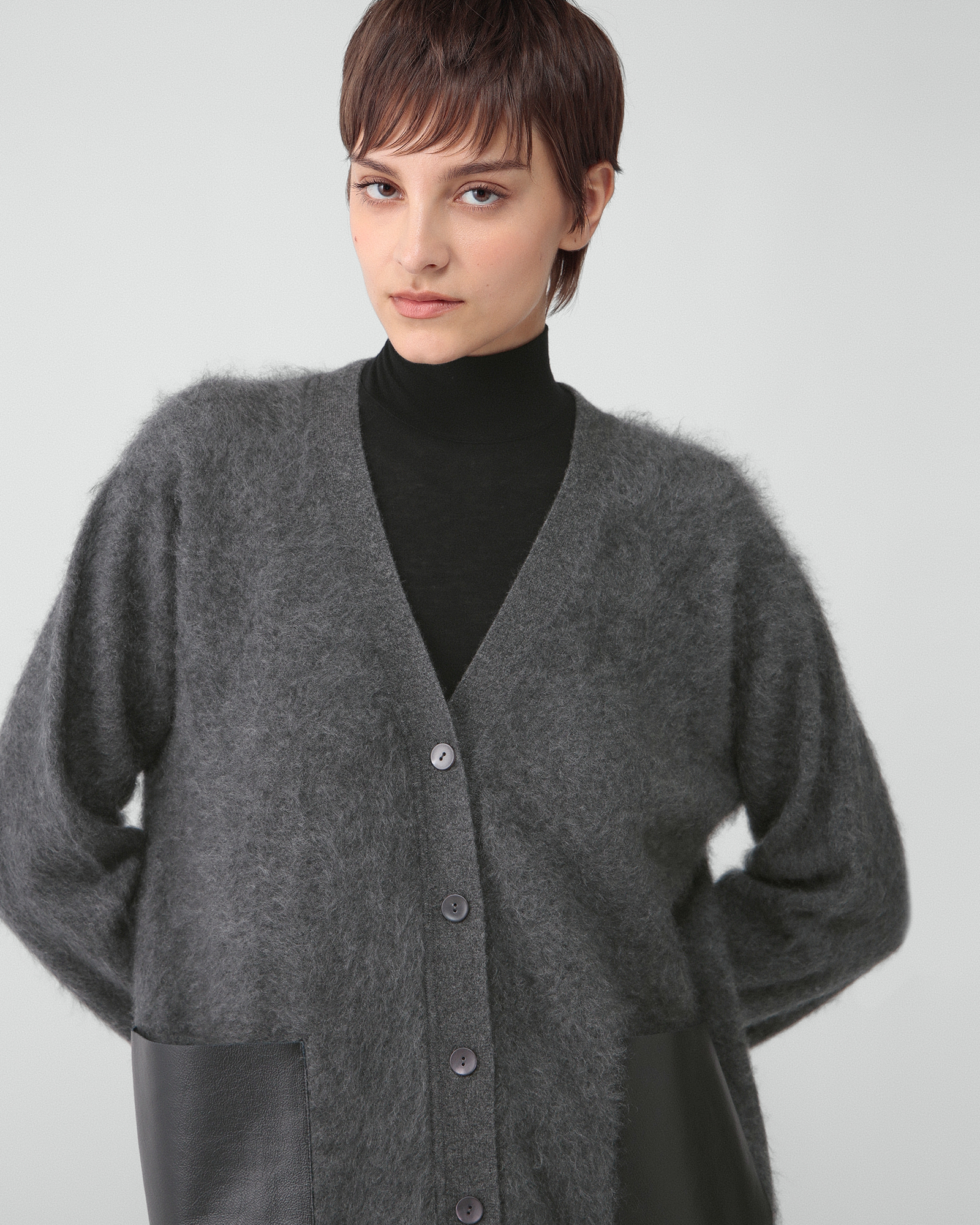 Fur Cashmere Zoya Cardigan | Theory luxe[セオリーリュクス]公式通販
