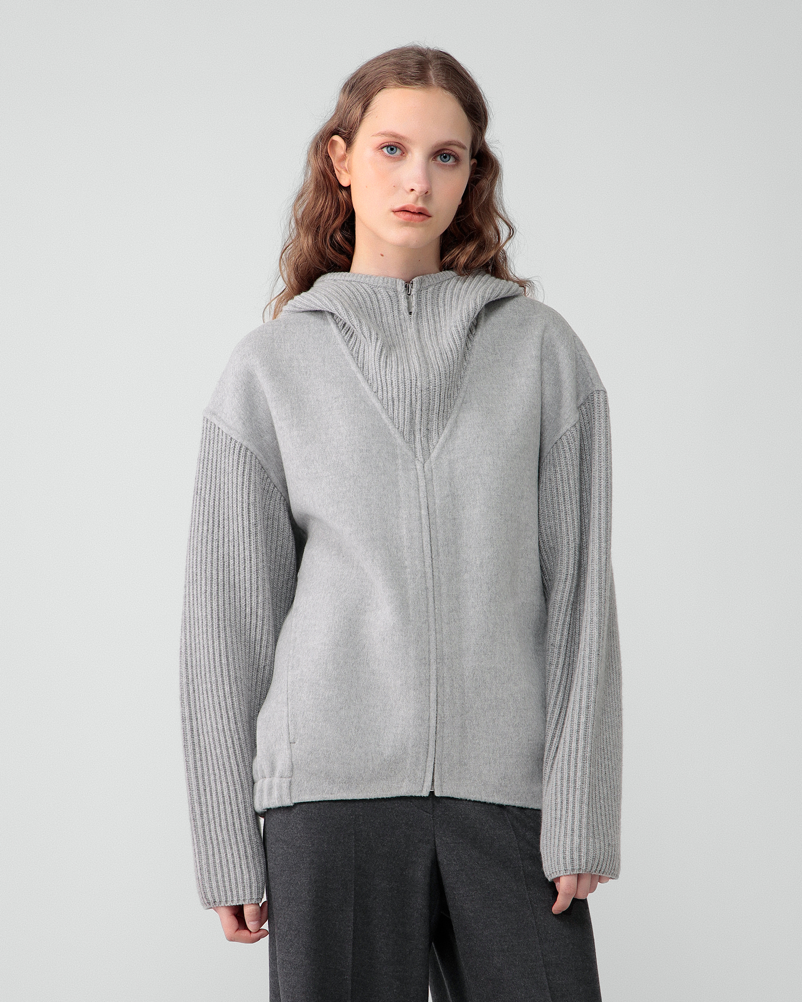 ドゥーズィーエムクラス Nuancenaturalbangl EASTCRAFT Soft Tact Cool Grey HiPER Crimson Silver Mirror