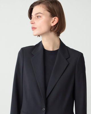 theory luxe セオリーリュクス　レディース　ブルゾン セオリーリュクス Theory luxe ブルゾン CRISP LINEN KATIA （ブラック