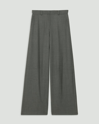 新品　セオリーリュクス完売秋冬ウールプルオンタイプドローストリングパンツ　40 新品 セオリーリュクス完売秋冬ウールプルオンタイプドロー