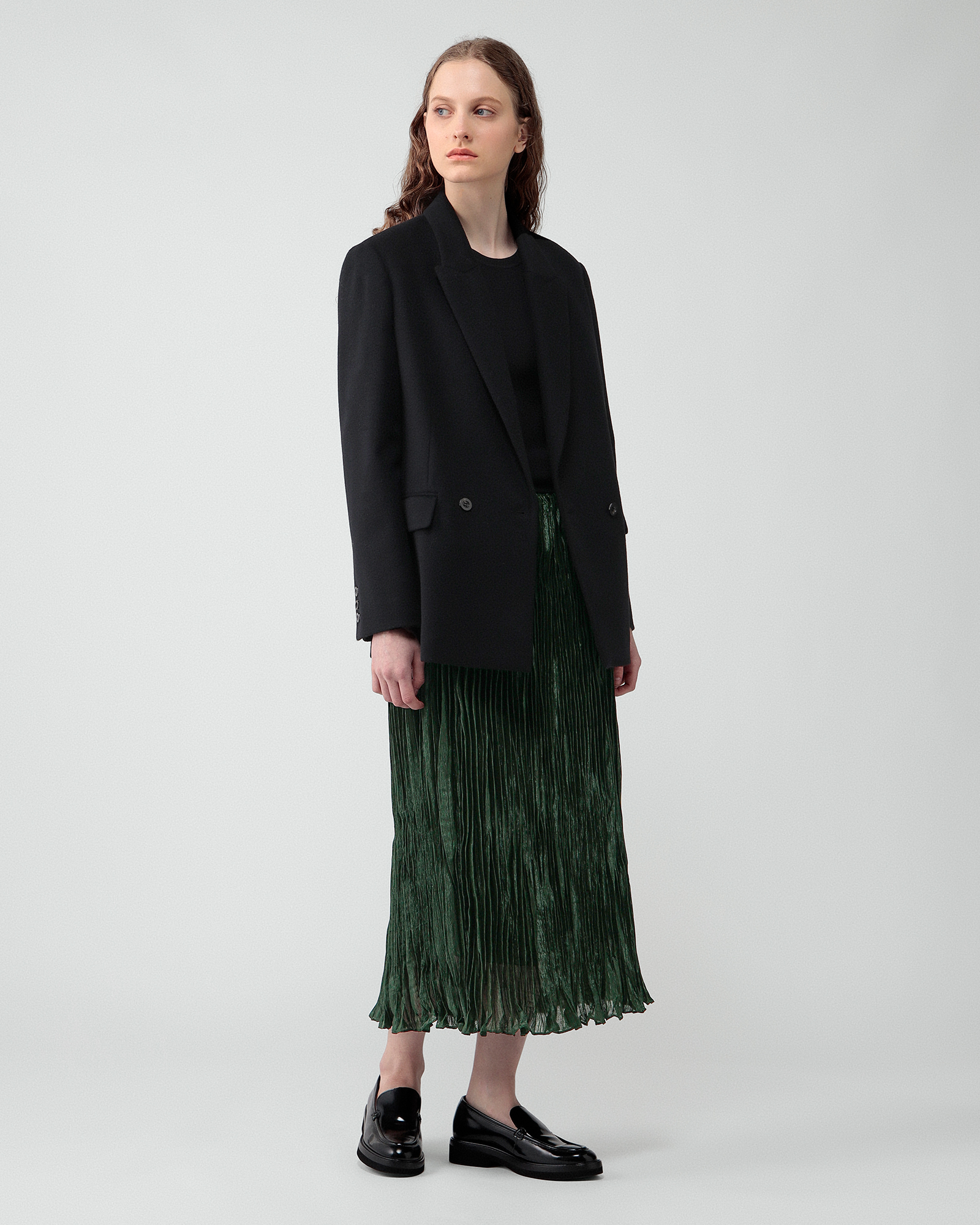 theory luxe セオリーリュクス スカートスーツ 黒 小さいサイズ 32 Gloss Hayley Skirt | Theory luxe[セオリーリュクス]公式通販サイト