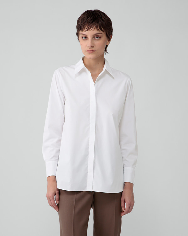 【Theory】Luxe Cotton Ely Shirt 【Theory】Luxe Cotton Ely Shirt