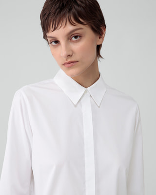 Luxe Cotton Ely Shirt | Theory luxe[セオリーリュクス]公式通販サイト