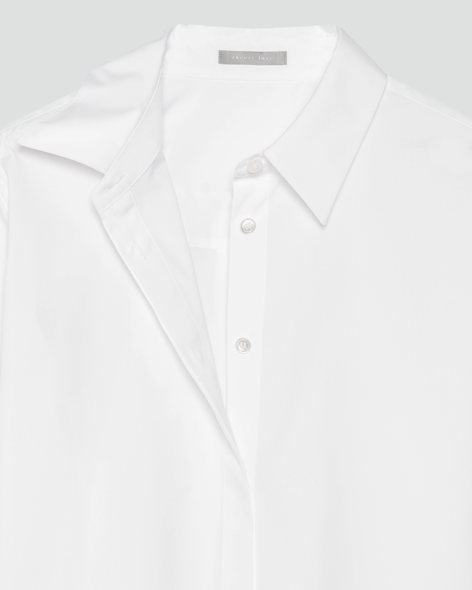 Luxe Cotton Ely Shirt | Theory luxe[セオリーリュクス]公式通販サイト