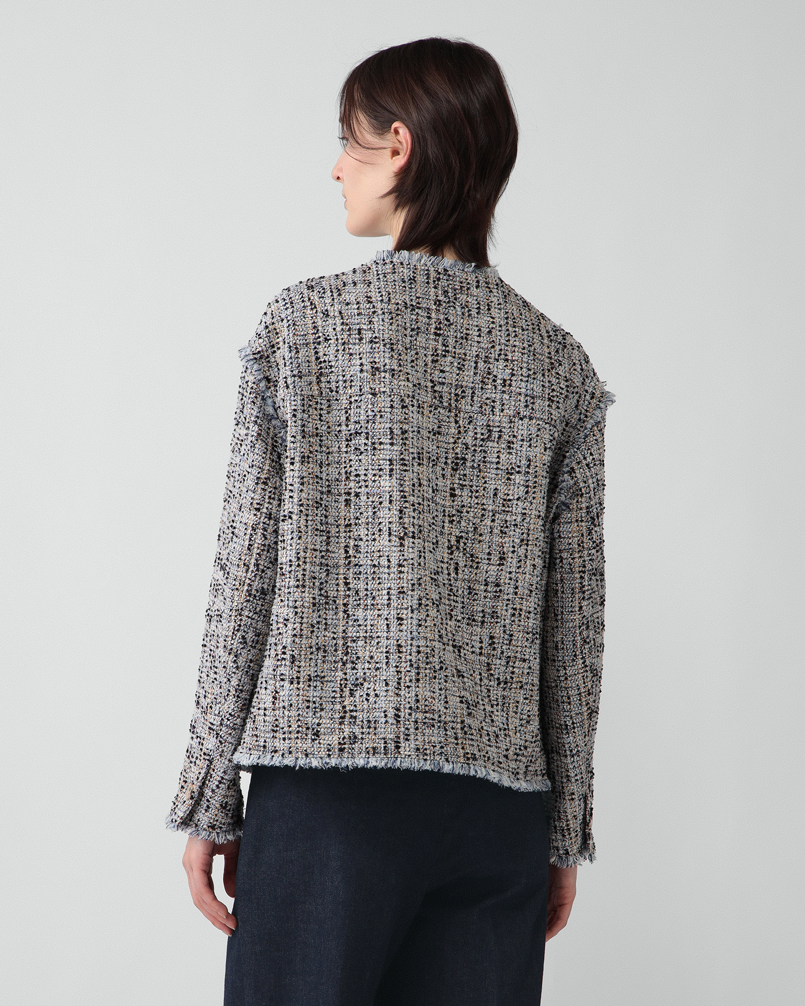 Lora Tweed Leah Jacket | Theory luxe[セオリーリュクス]公式通販サイト