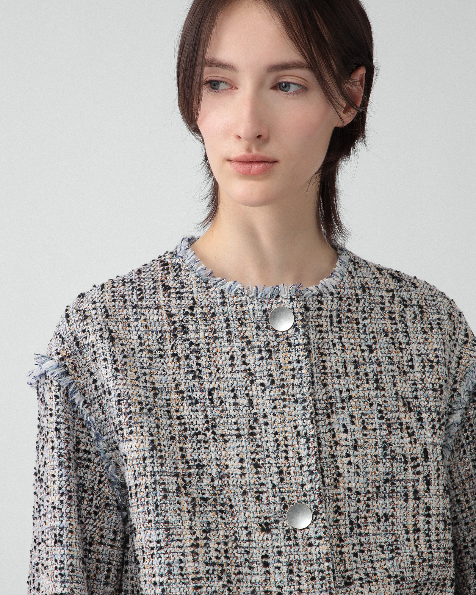 Lora Tweed Leah Jacket | Theory luxe[セオリーリュクス]公式通販サイト