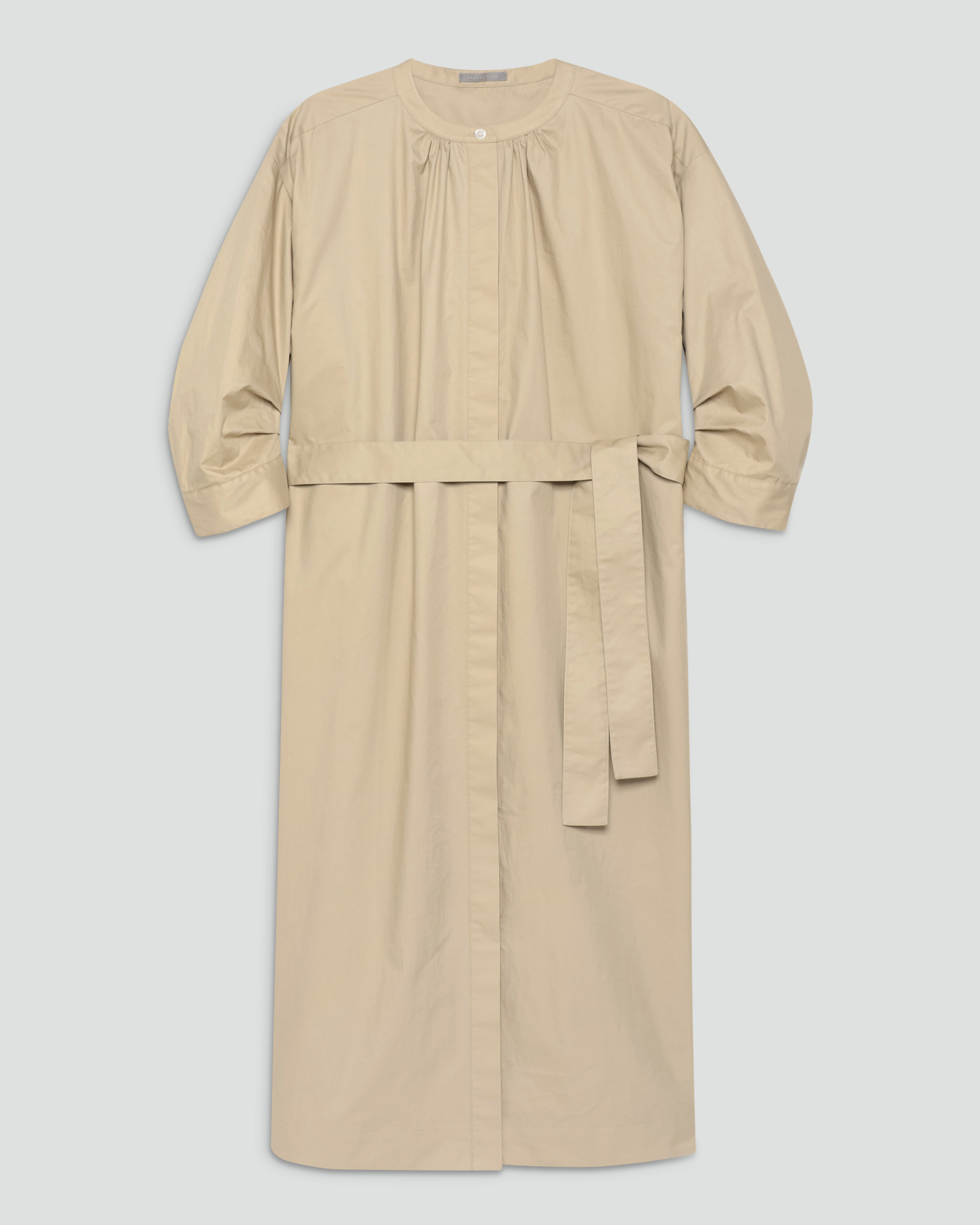 【新品タグ付】セオリーリュクス シアーシャツワンピース 共布リボン ベージュ セオリーリュクス(Theory luxe)公式通販 レディースファッション