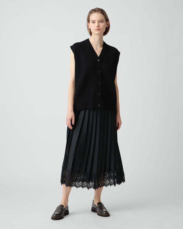 theory luxe セオリーリュクス スカートスーツ 黒 小さいサイズ 32 スカート | Theory luxe[セオリーリュクス]公式通販サイト