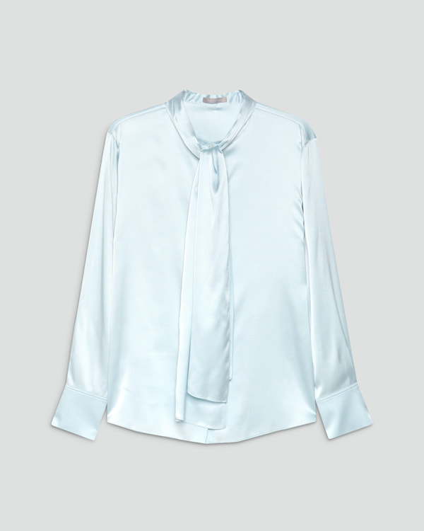 【新品未使用】セオリーリュクス　リボンタイ付き　長袖シャツ Lookbook Spring 2025 | Theory luxe（セオリーリュクス）公式通販サイト