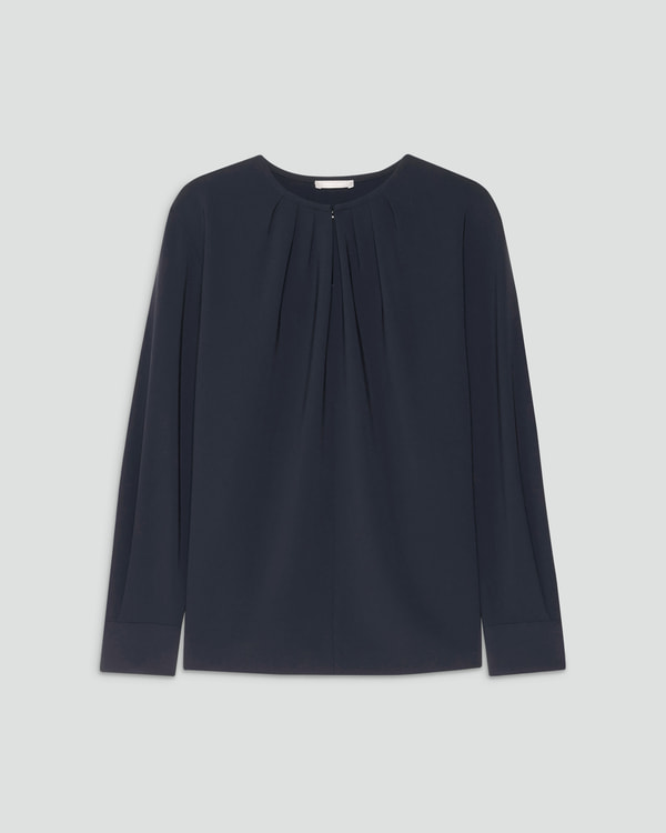 【新品未使用】セオリーリュクス　ブラウス　とろみ　ギャザー　ボリューム袖　M 036108207_c895_a001_pz.jpg