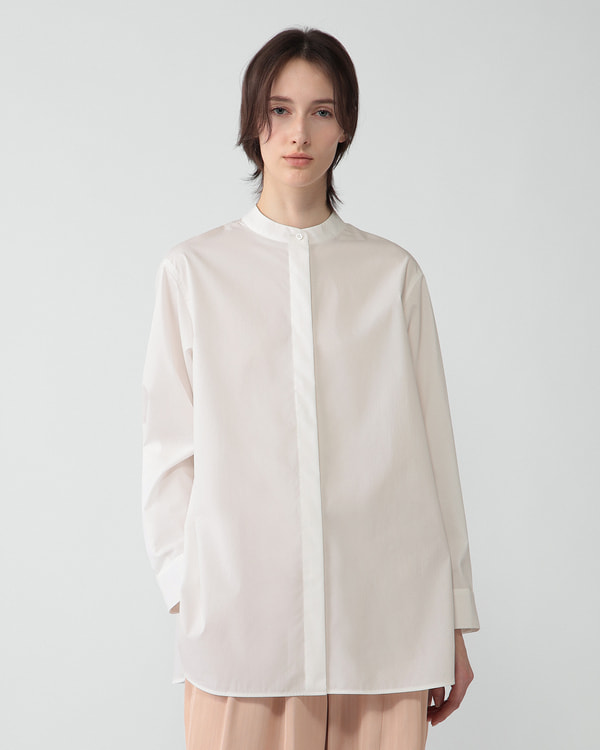 未使用タグ付き　セオリー　長袖ブラウス　アイボリー　現行　日本製 ブラウス・シャツ | Theory [セオリー] 公式通販サイト