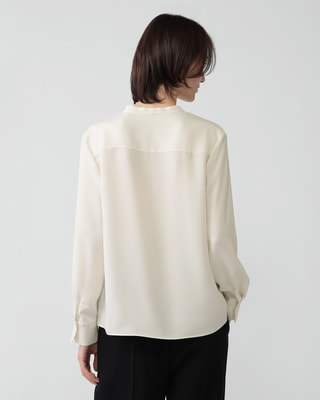 theory luxe ブラウス theory luxe（セオリーリュクス）ブラウス 緑 サイズ:38(M位