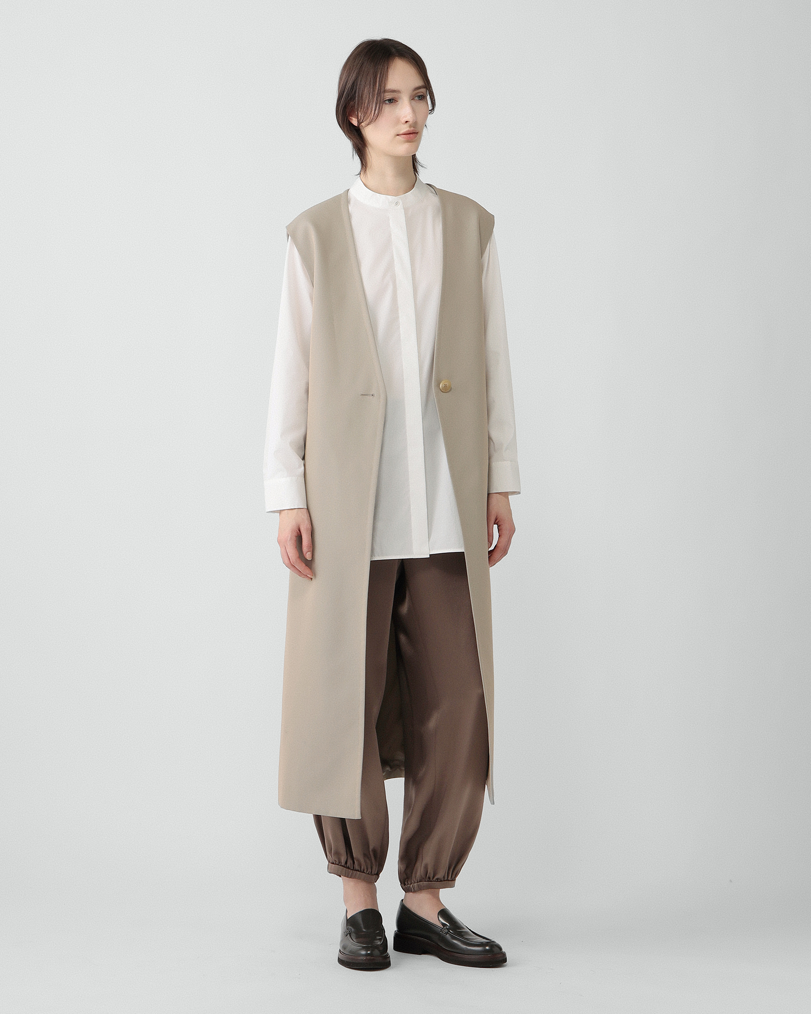 theory luxe アイボリー ロングコート ELEGANT COAT STYLE | Theory luxe[セオリーリュクス]公式通販サイト