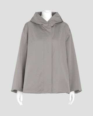 セオリーリュクス 26SS GLOSSED SATIN GOLDIE PARKA フーデット 