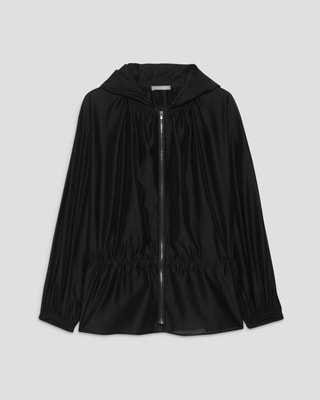 【美品】セオリーリュクス　ジップアップブルゾン　ジャケット　ブラック　38サイズ セオリーリュクス(Theory luxe)公式通販 レディースファッション