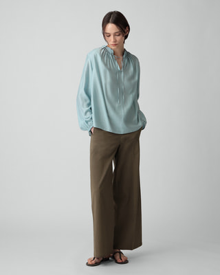 新品タグ付 theory luxe セオリーリュクス コットンシアーブラウス セオリーリュクス(Theory luxe)公式通販 レディースファッション