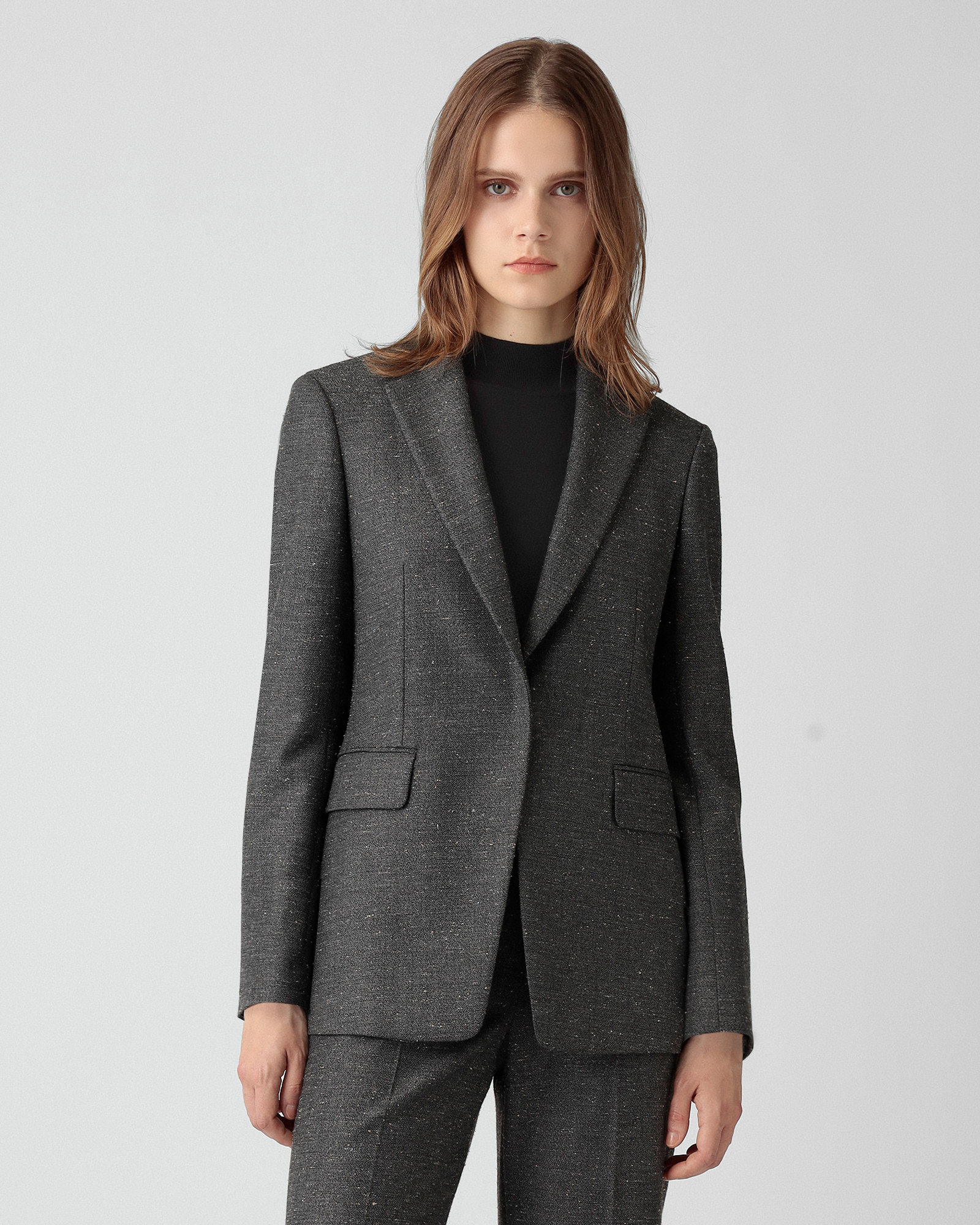 theory luxe executive 40グレー パンツスーツ上下 セオリーリュクス(Theory luxe)公式通販 レディースファッション