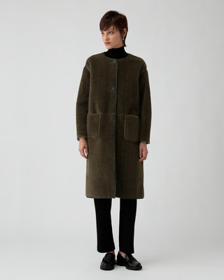 【希少美品】セオリーリュクス　カシミヤロングコート　フォックスファー　２way セオリーリュクス(Theory luxe)公式通販 レディースファッション