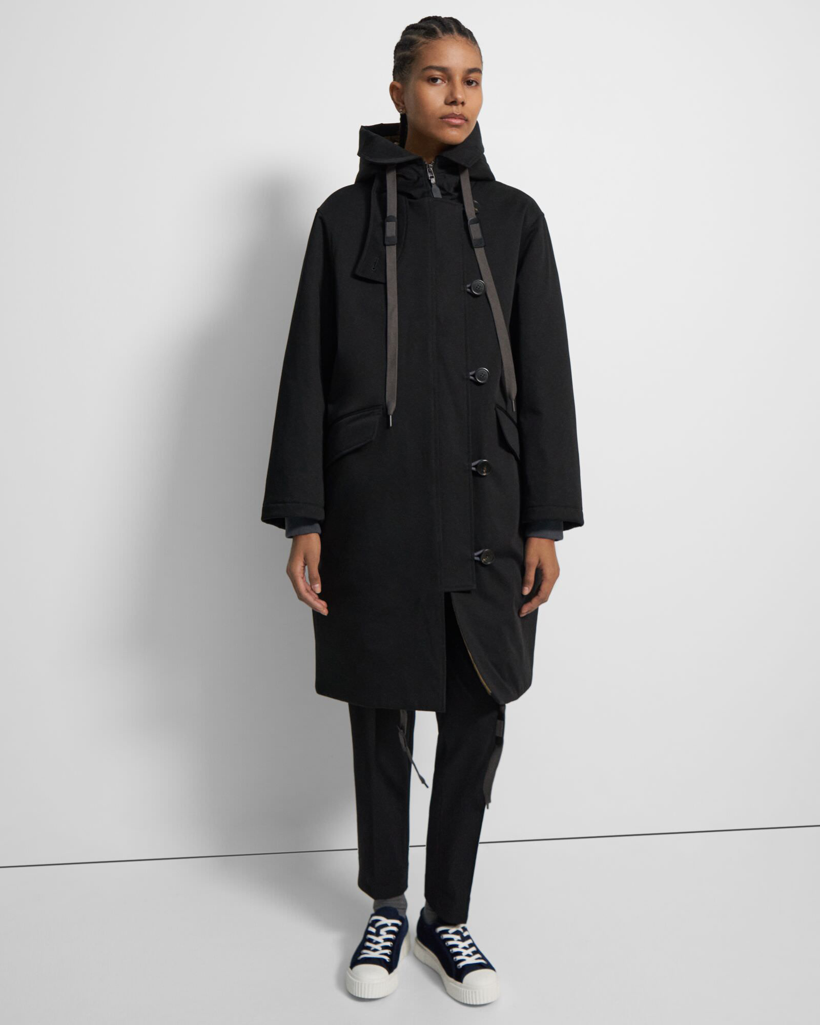 theory セオリー Trench Cotton Wc05 トレンチコットン-