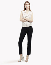 Izelle Pant in Stretch Canvas