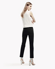 Izelle Pant in Stretch Canvas