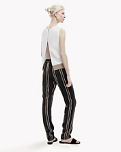 Termin Pant in Latter Stripe