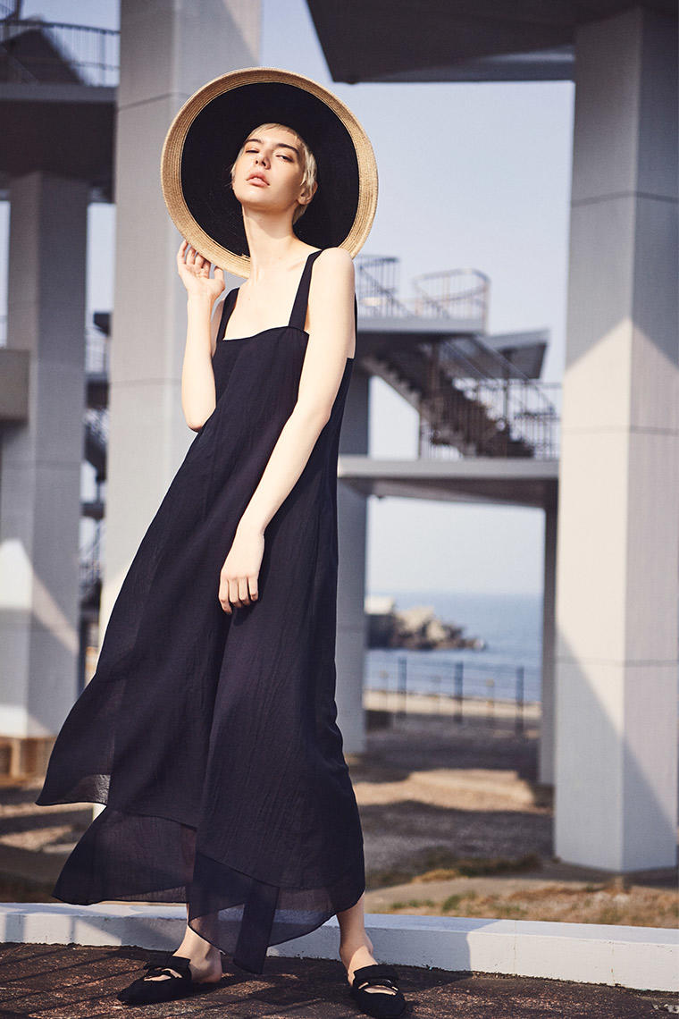 SUMMER STATEMENT DRESS | WOMEN（レディース）｜Theory 公式通販サイト