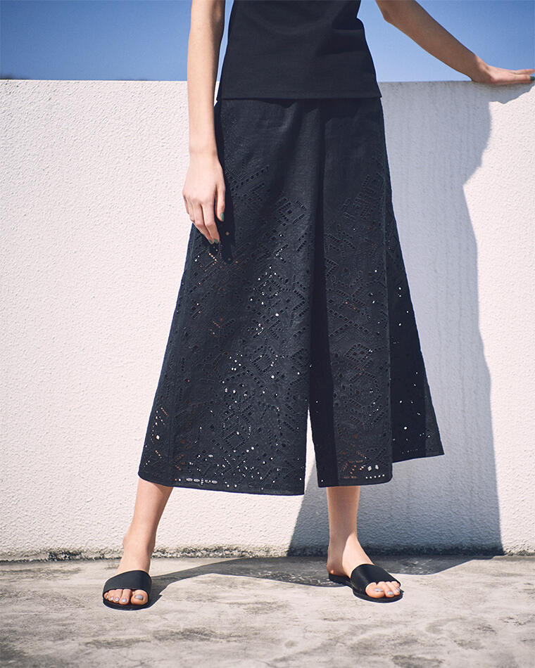 THEORY セオリー Green パンツ レディース 春夏2023 N0203212F5J  ia