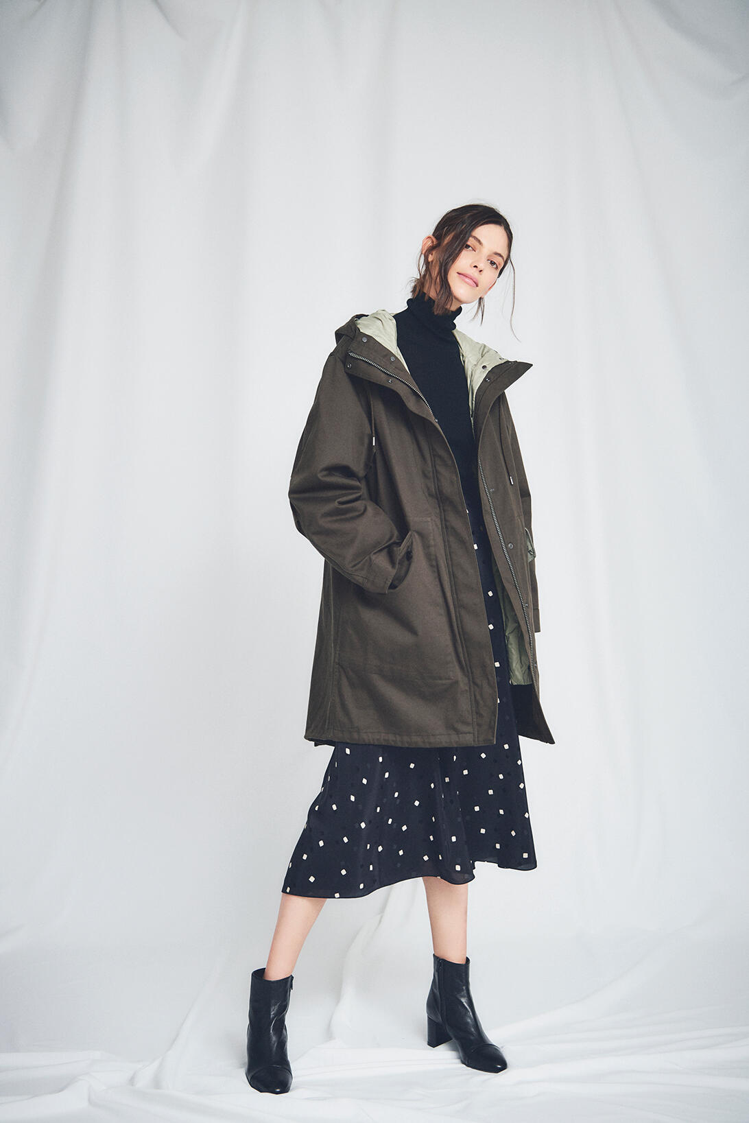 Theory 美品 Eminent Puffer Belted Coat