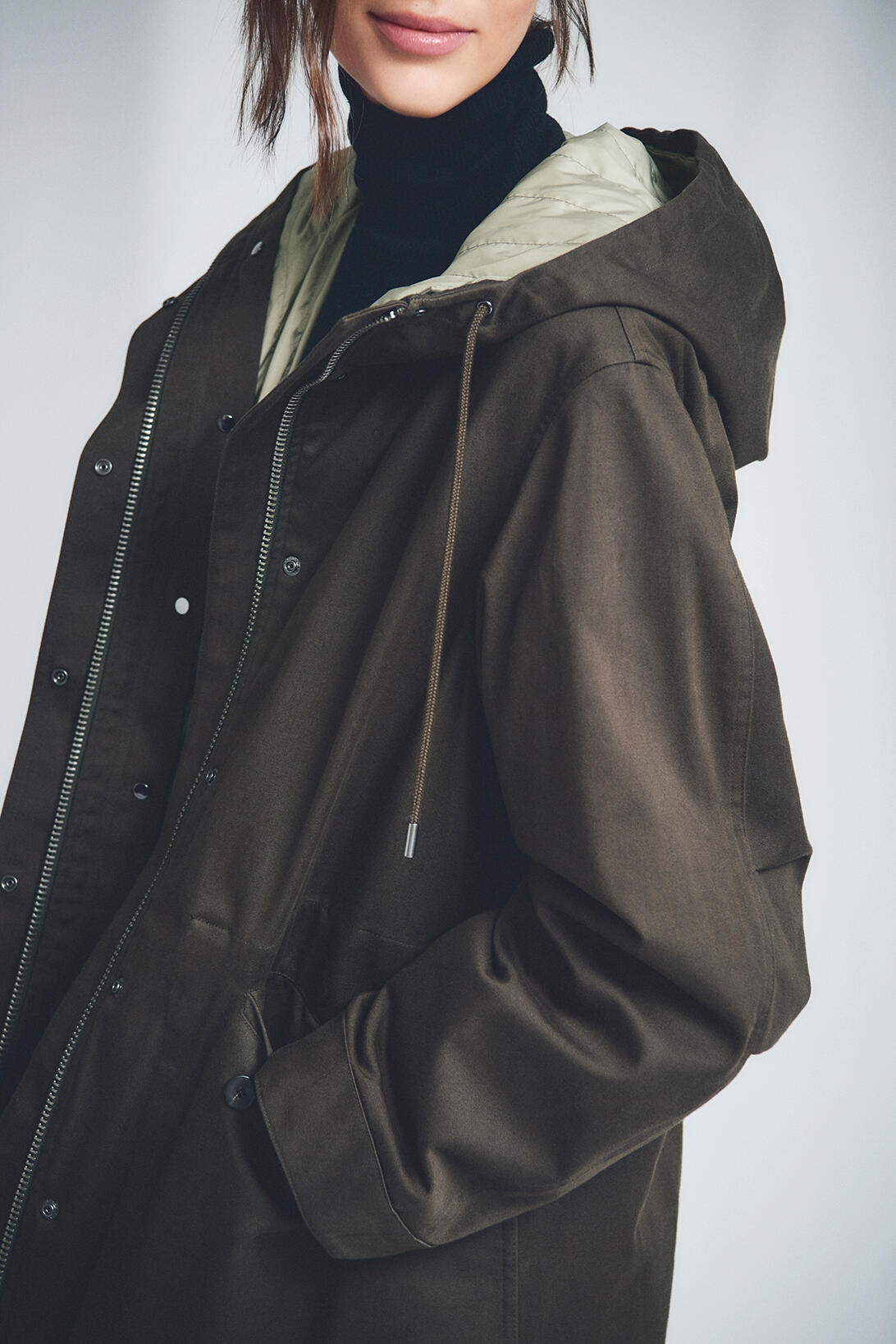 Theory 美品 Eminent Puffer Belted Coat