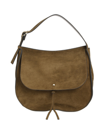 AMES SUEDE SADDLE BAG