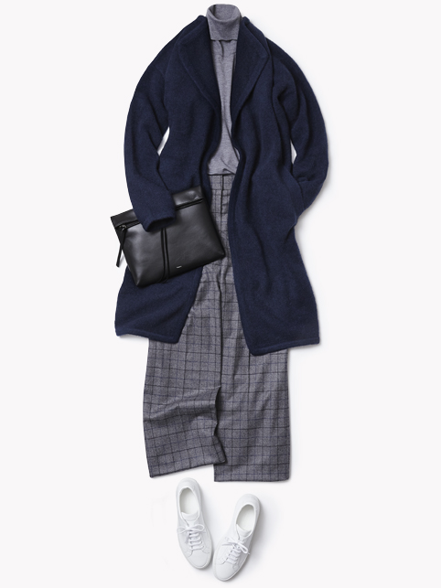 WIDE LEG × CORDIGAN